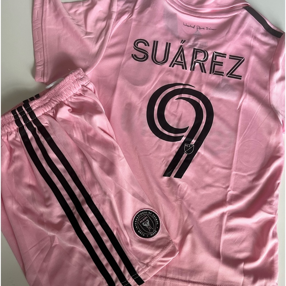Inter Miami Mens Suárez #9 Pink